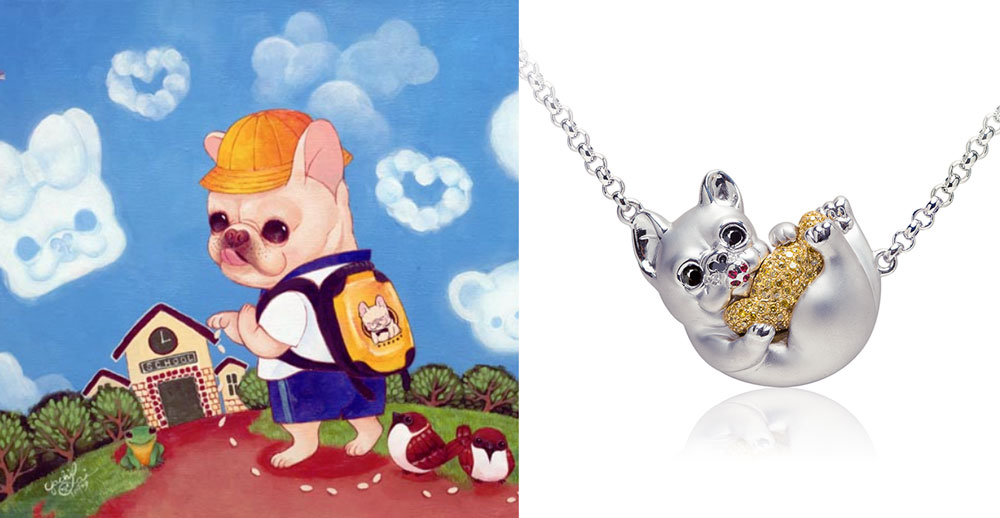 赖雅琦「BoBi Papago」主人翁与狗年珠宝「果然有宝」