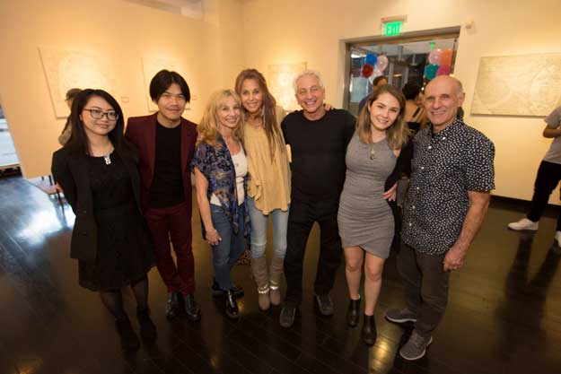 Beverly Hills Councilman, Bob Wunderlich and representative of Rotary Club of Beverly Hills, Myra Lurie also in attendance.