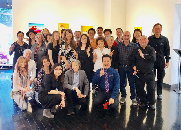 Artist, collectors, friends & families of GP DEVA