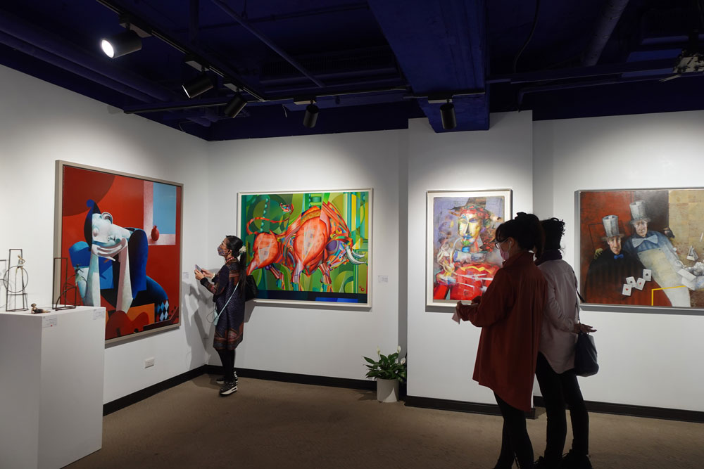 2023台北新藝術博覽會預展 香華天GP DEVA貴賓場