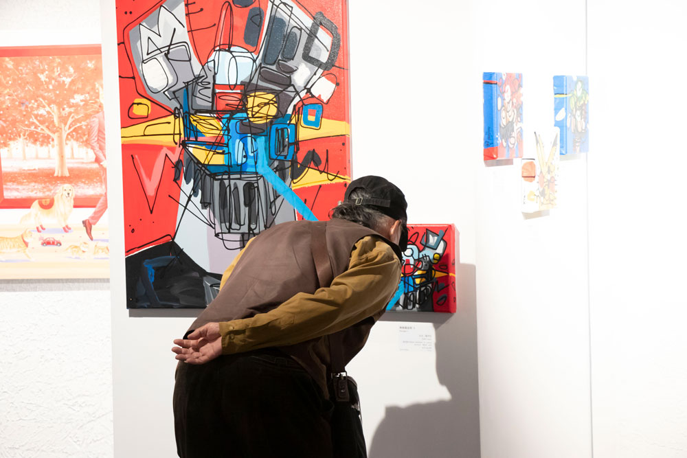 2023台北新藝術博覽會預展 香華天GP DEVA貴賓場