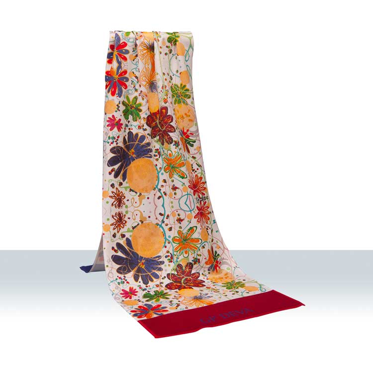 Blessings Come with the Flowers Cooling Towel