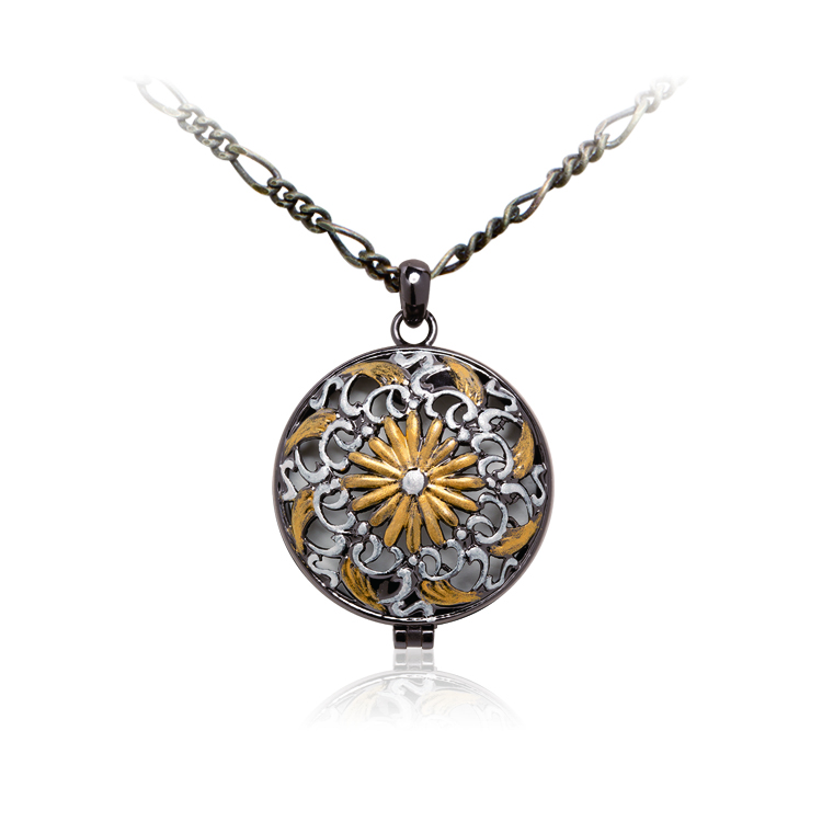 歡喜般若圖騰藝術香氛項鍊