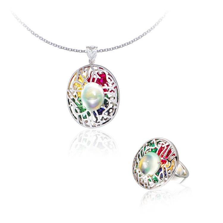 香华天 无量宝藏 项炼戒指