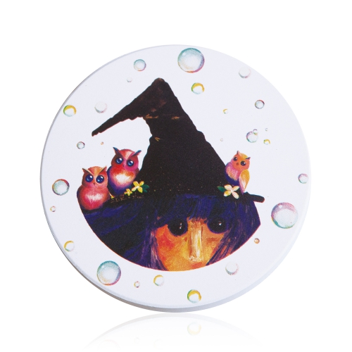 Fortune Fairy Liquid Absorbent Coaster (White)
