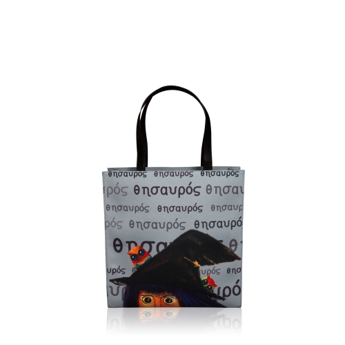 Fortune Fairy Small Tote (Gray)