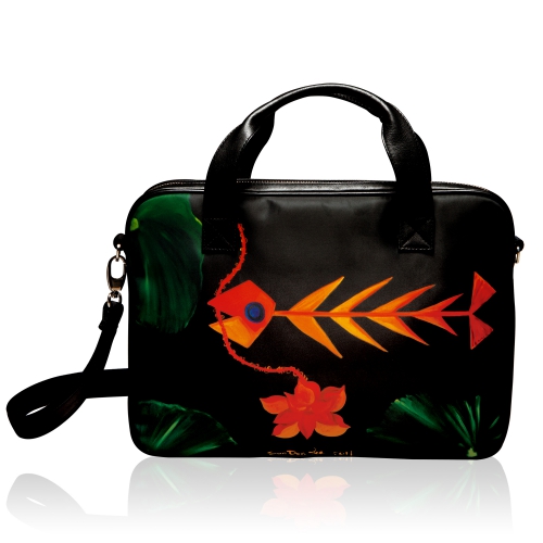 Booming and Blooming / Absolute Freedom Computer Bag