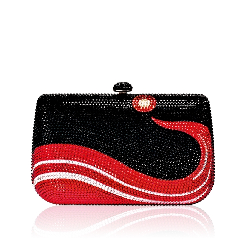 Grand Propitiousness, Instantaneous Accordance with Innate Nature Jeweled Evening Clutch