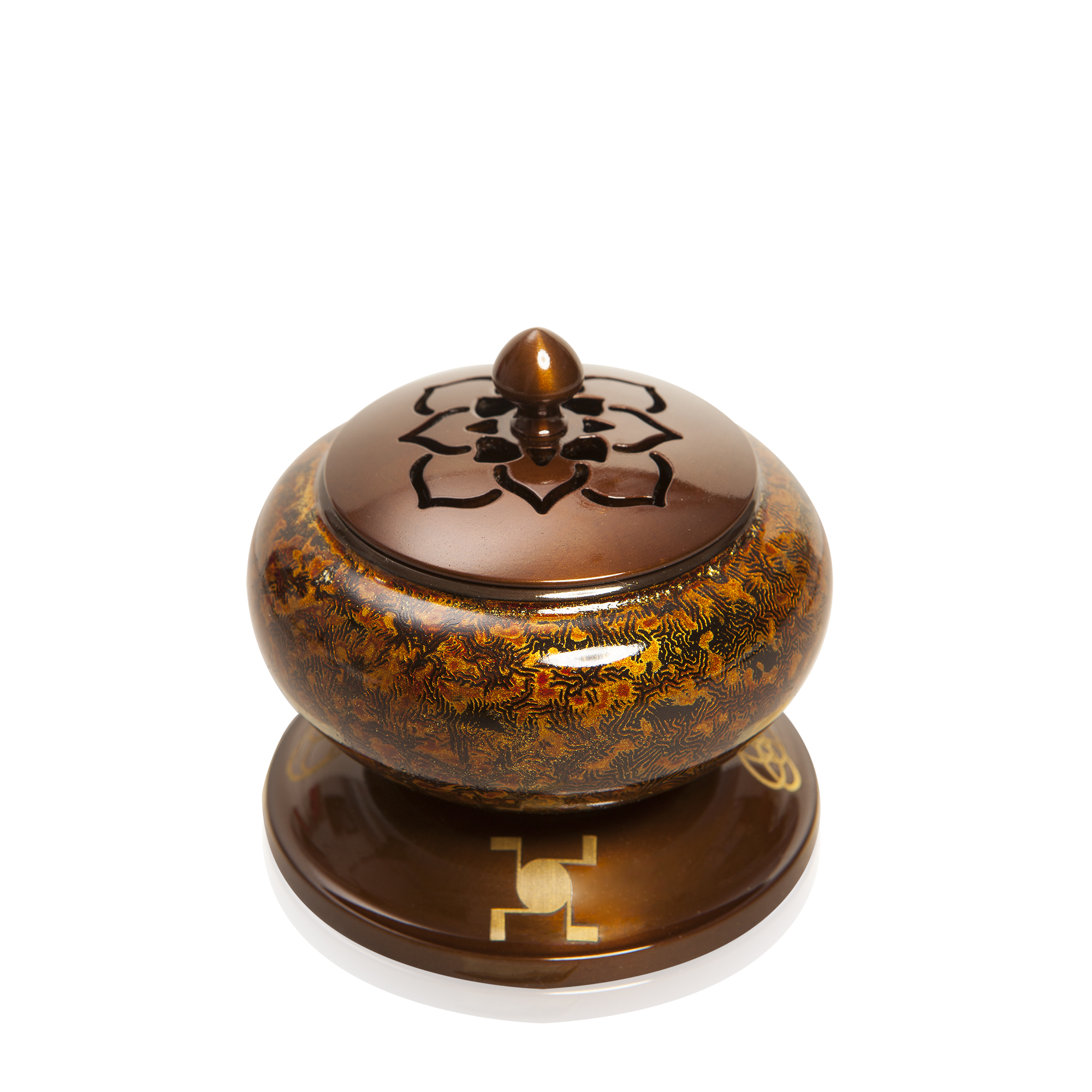 Wish-Fulfilling Incense Censer （Black Gold）