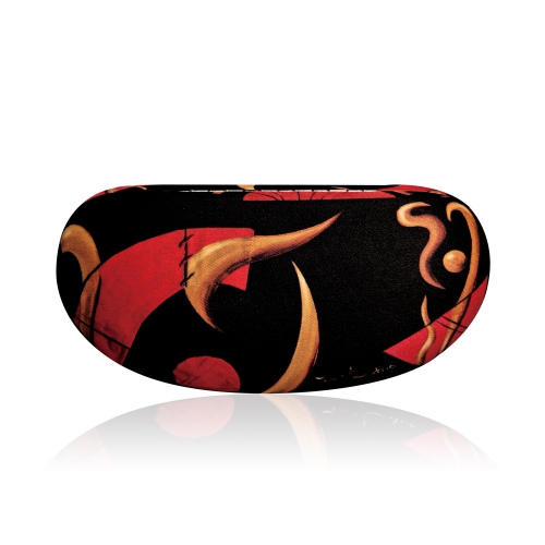 「3-Abstract-D / Love between Us」Totemic Art Glasses Case