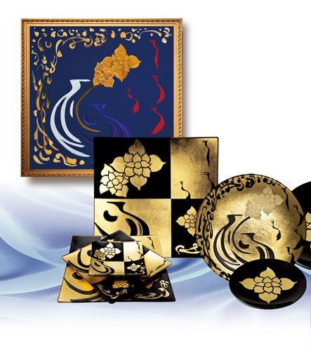 Luxury Goods—Liuli Plate