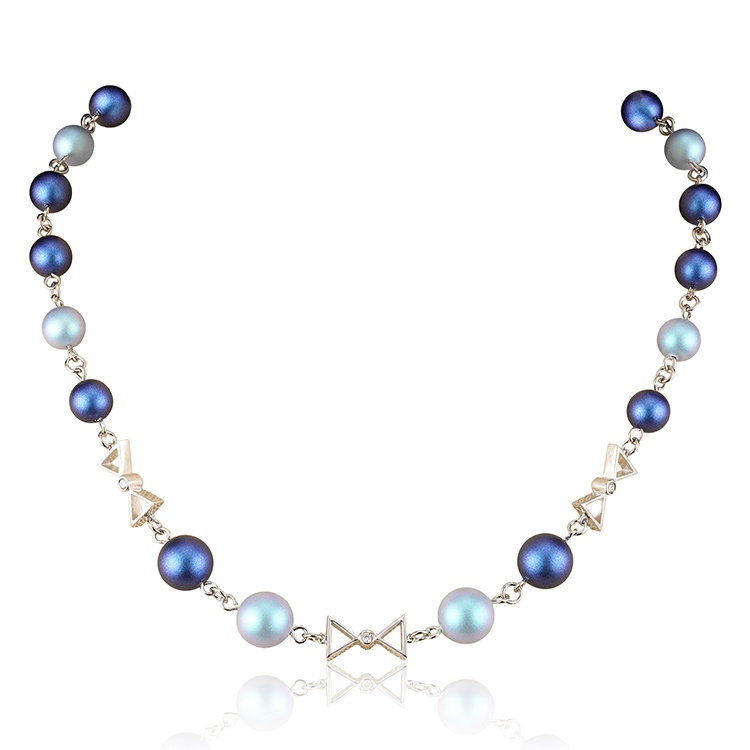 Chain of Love IV (Navy/Baby Blue)