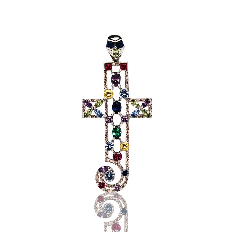 Wonder Propitiousness in Hand (Syn. Corundum)