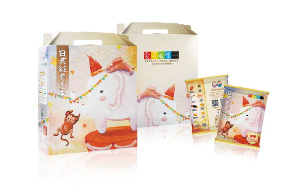 唐氏症基金會日式綜合米菓禮盒 ,香華天藝術授權陳誼欣動物樂園好開心 唐氏症基金會日式綜合米菓禮盒 ,香華天藝術授權陳誼欣動物樂園好開心