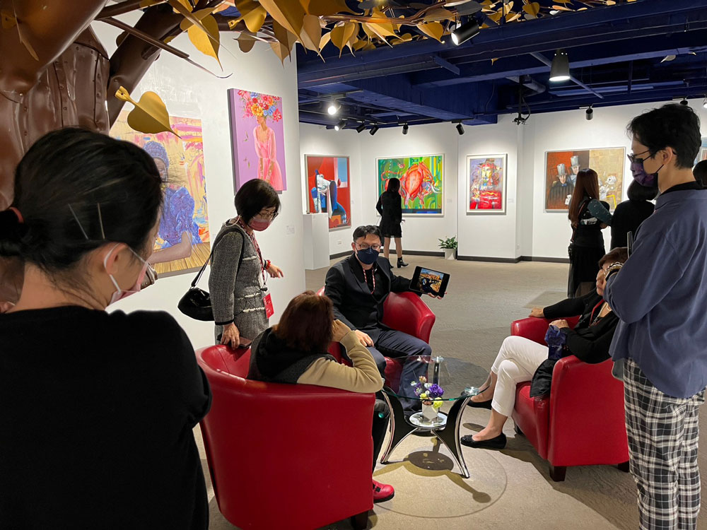 2023台北新藝術博覽會預展 香華天GP DEVA貴賓場